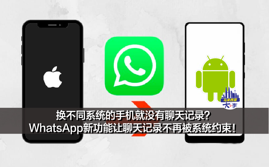 换不同系统的手机就没有聊天记录？WhatsApp新功能让聊天记录不再被系统约束！