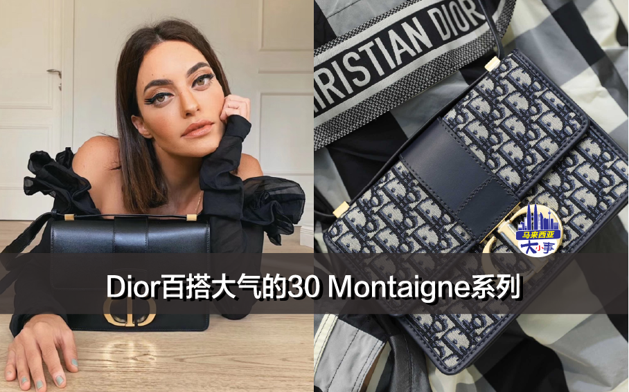 Dior包包大合集｜百搭大气的30 Montaigne系列